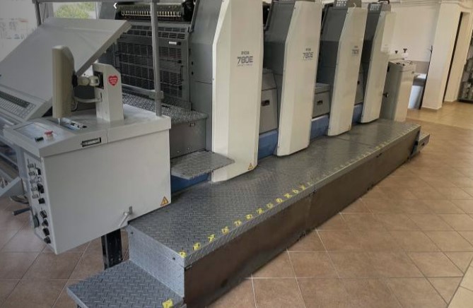 Used printing machinery